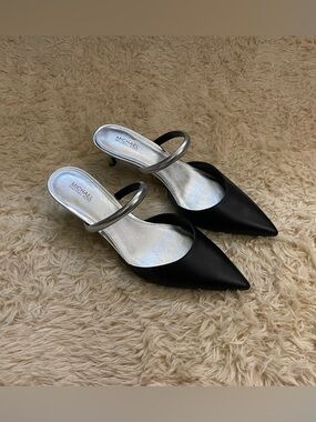 Michael Kors Pointed-Toe Mules
